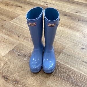 Beautiful blue women’s Hunter Boots